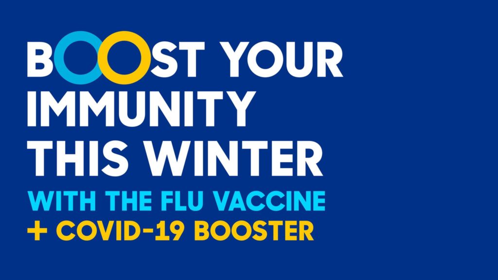 boost your immunity this winter with a flu and a covid vaccine